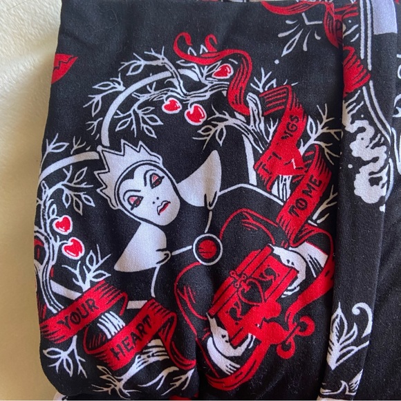 Womens Jogger Pajama Pants Disney Villians Ursula Maleficent Cruella Deville - Picture 3 of 9